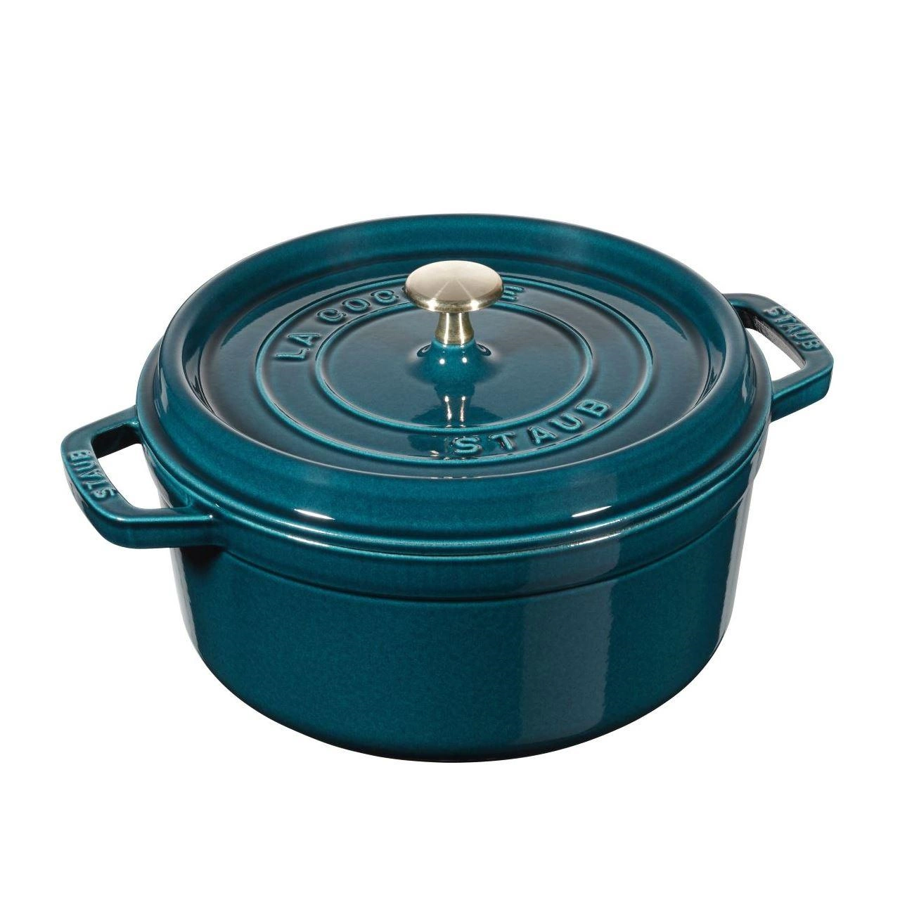 Staub Cocotte la mer / türkis 24 cm