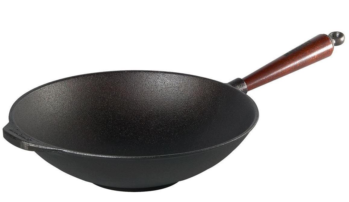 Skeppshult Gusseisen Wok Pfanne 30 cm Buche Pfanne regulär 1