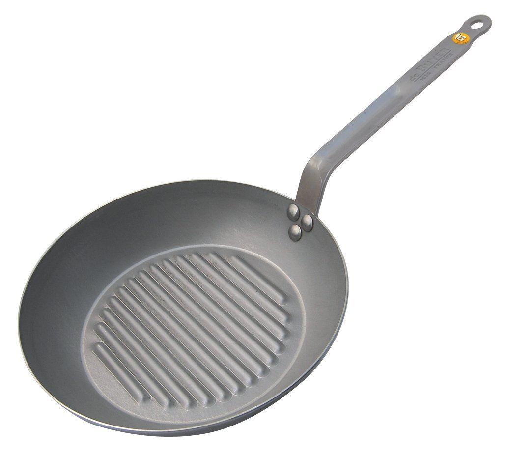 De Buyer Grillpfanne 32 cm - Eisenpfanne