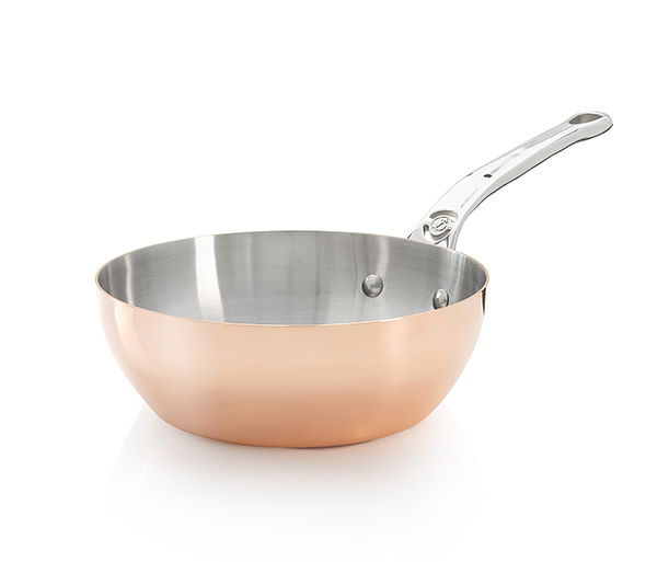 De Buyer Kupfer Sauteuse Induktion konisch 20 cm