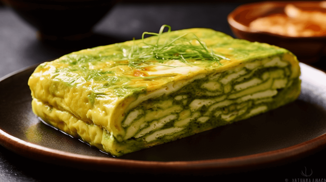 Tamagoyaki-Pfanne – Sushi mit Matcha