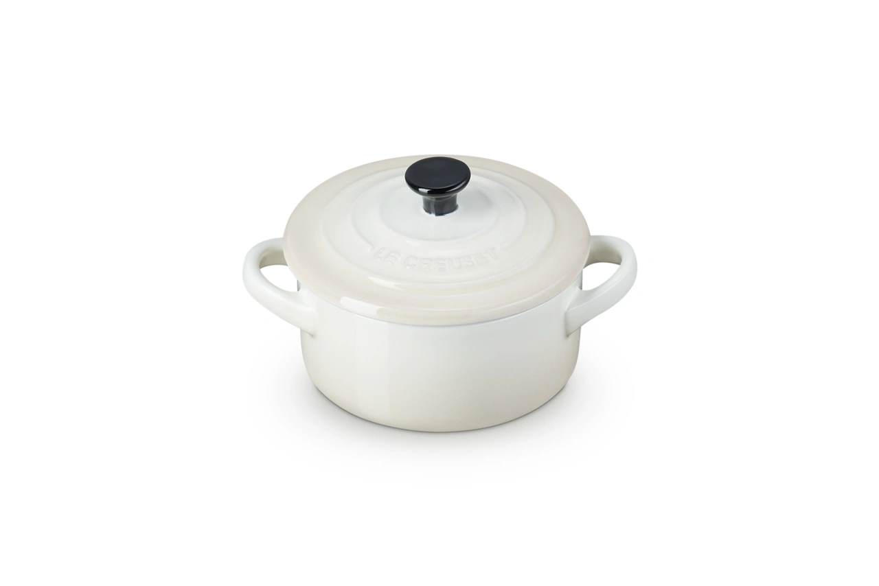 Le Creuset Mini Cocotte meringue / creme 7