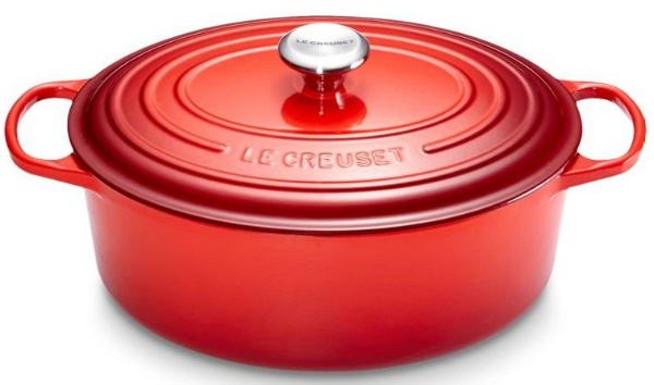 Gusseisen Braeter Le Creuset 40 cm oval