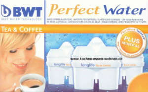 BWT Longlife 12 Wasserfilter Kartuschen fuer Brita Maxtra