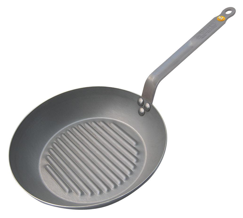 De Buyer Grillpfanne 26 cm - Eisenpfanne