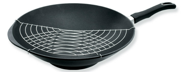 Wok Gastrolux Aluguss 36 cm Biotan beschichtet