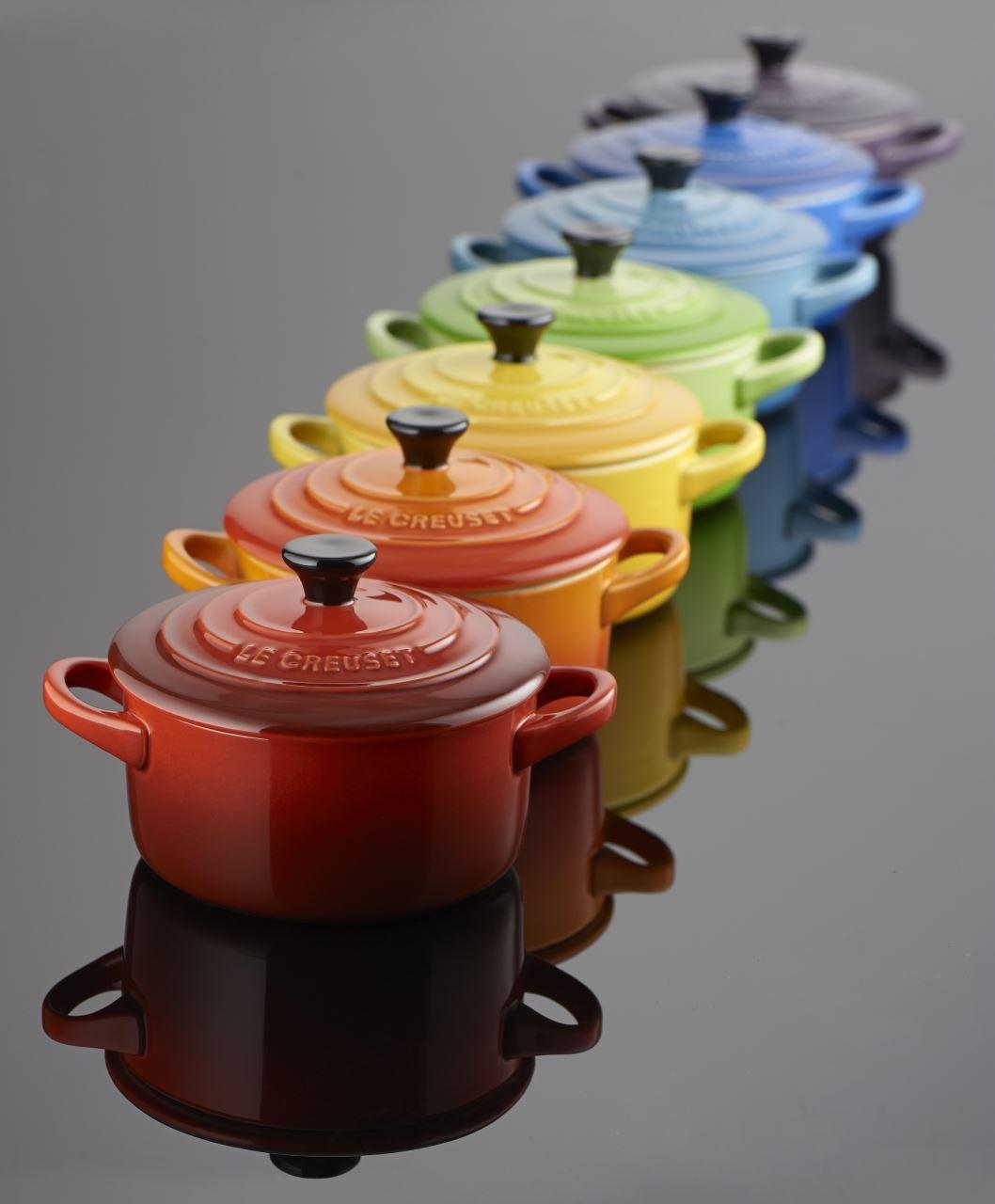 Le Creuset Mini Cocotte meringue / creme 6