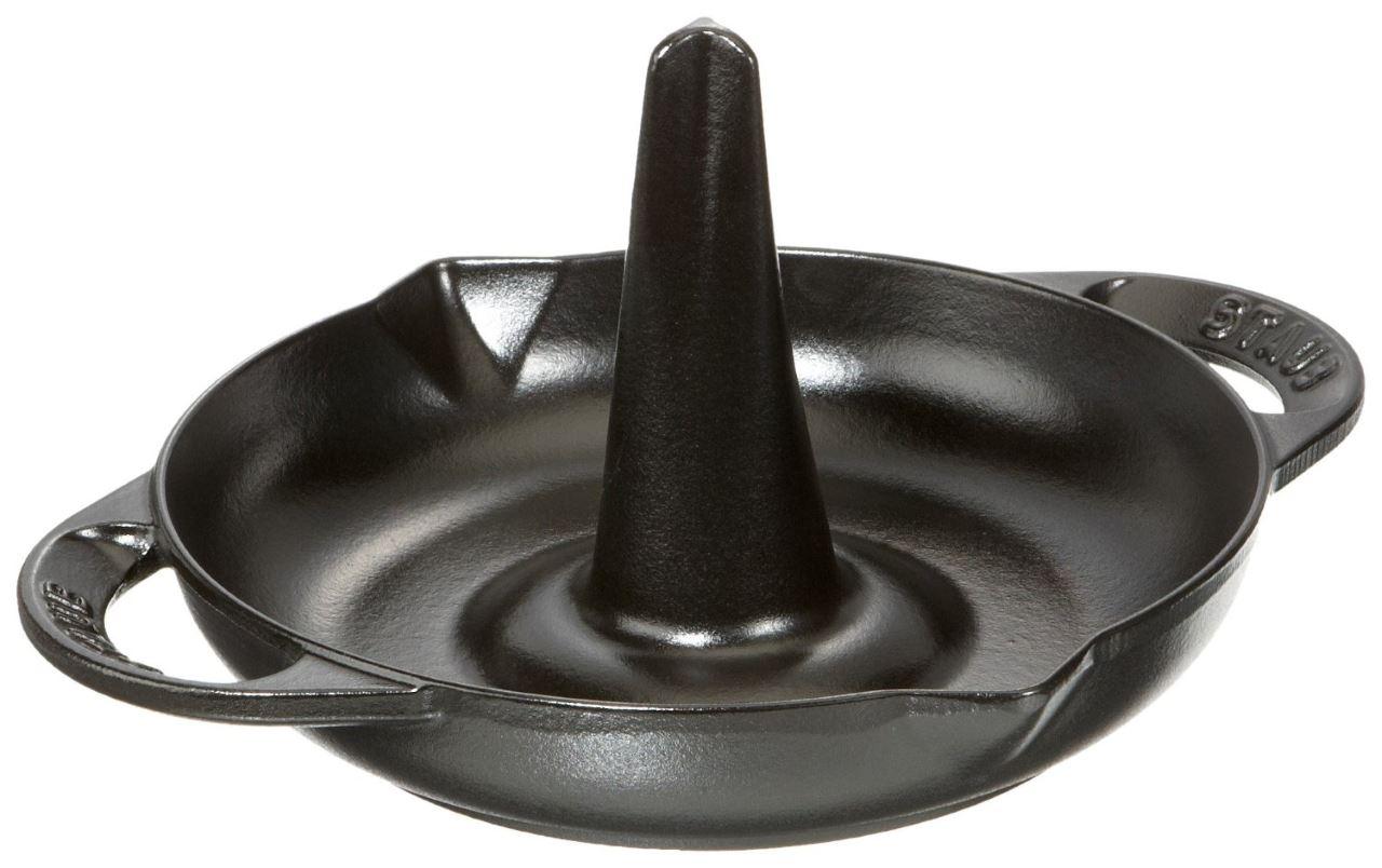 Staub Gusseisen Hähnchenbräter